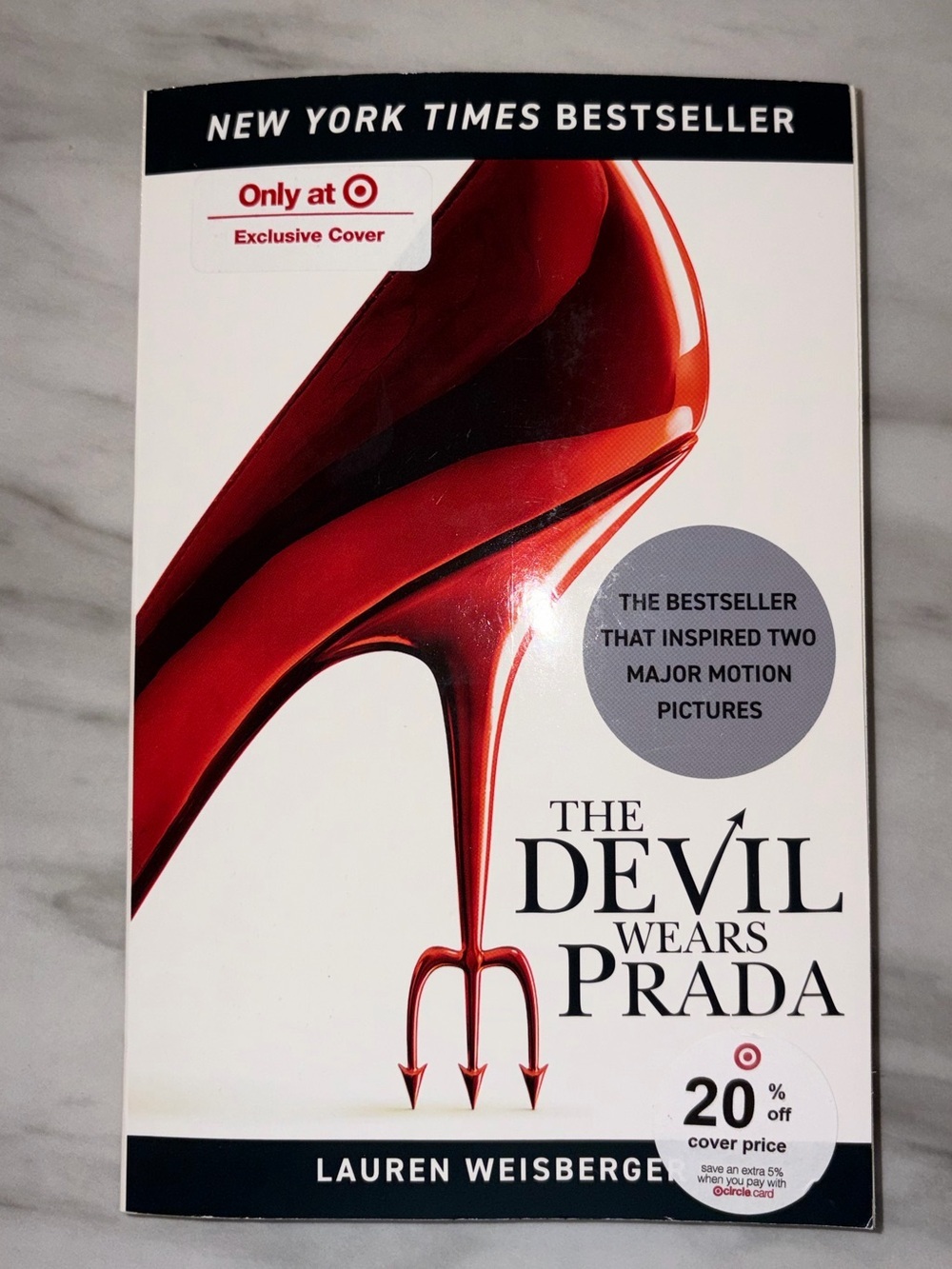 The Devil Wears Prada Paperback Book Lauren Weisberger Target Exclusive Cover